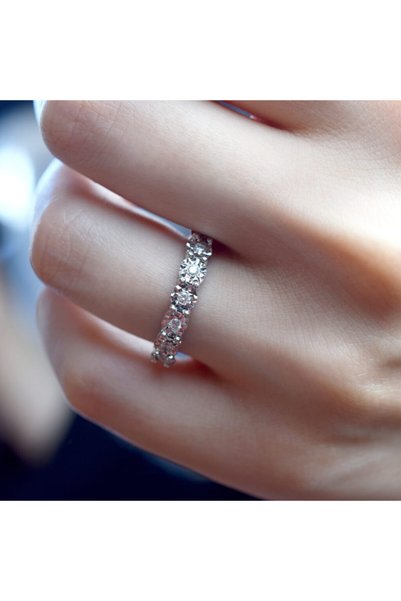 Lilarote Pırlanta 0.32 Ct. Beyaz Tamtur Pırlanta Yüzük