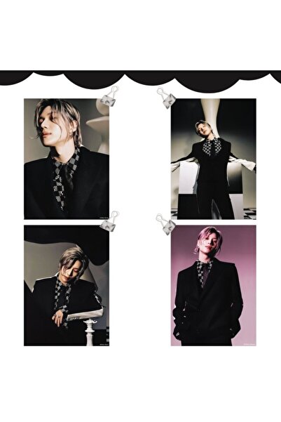 Kpop Dünyasi Shınee Taemın '' Advice '' Poster Set