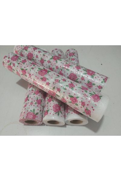 Taşkın Home 3 Pieces Multi-Purpose Cover Shelf Cover 45cm Width X 4m Length