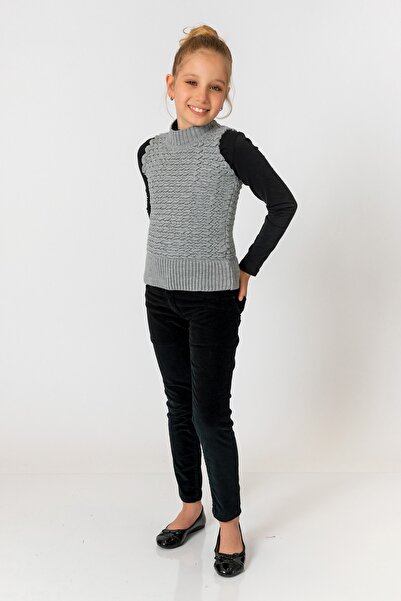 incity Дівчачий сірий светр