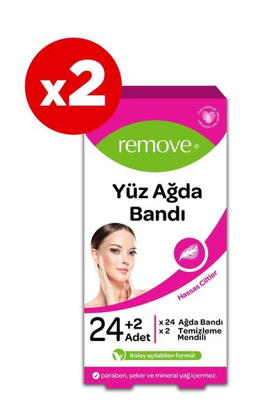 Genel Markalar Yüz Ağda Bandı Hassas X2 Adet