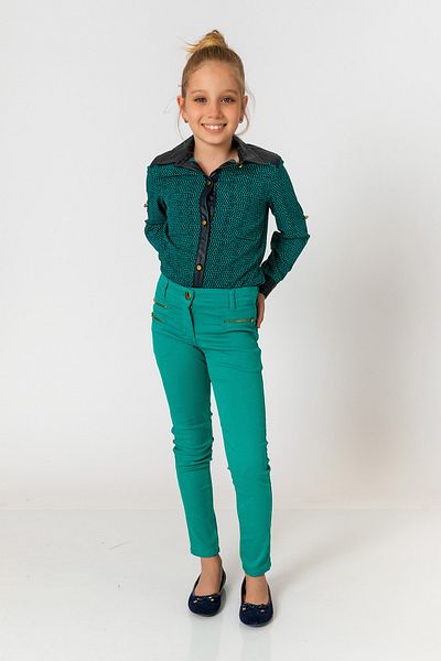 incity Girl's Green Trousers