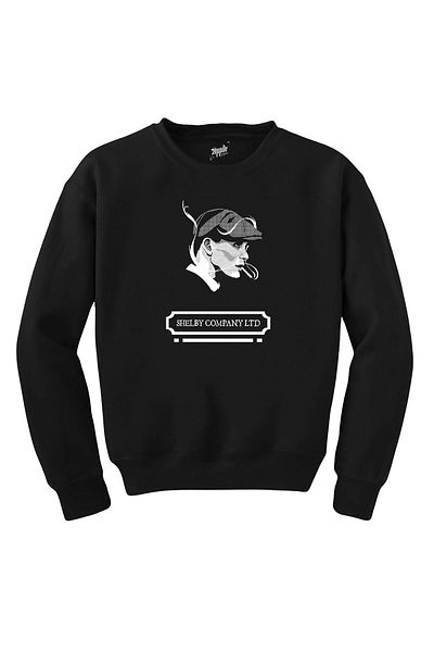 Z zepplin Peaky Blinders Shelby Company Ltd Black Sweatshirt