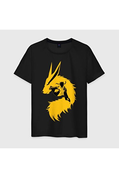 GALASHOP تيشيرت ناروتو وكوراما أسود للجنسين موديل 247