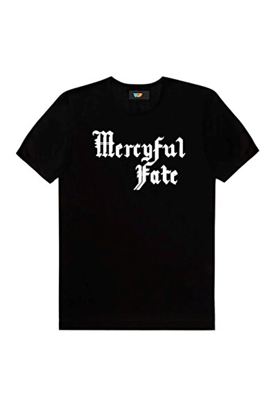 GALASHOP تيشيرت أسود للجنسين من Mercyful Fate موديل 244