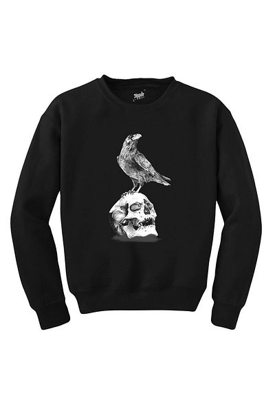 Z zepplin Raven Black Sweatshirt