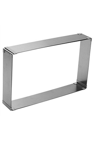 Nar kalıp Narkalıp Rectangular Adjustable Cake Mold 18-36cm 24-46cm Depth 6cm
