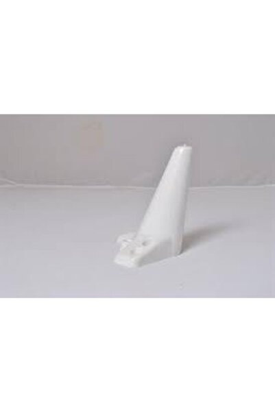 blackwhiskers Mobilya Ayagı Plastik Ayak 1.kalite 15 Cm Zirve Beyaz