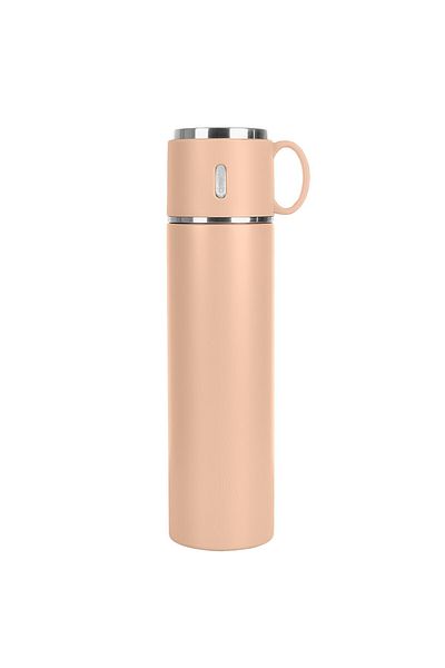 SEDEF SİLVER Stainless Steel Thermos - Soft and Durable