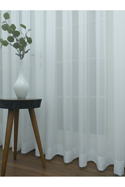 perdealemi White Tergal Plain Tulle Wide Width:280cm Skirt Folded, 350x260, Sparse Pleat, 1/2