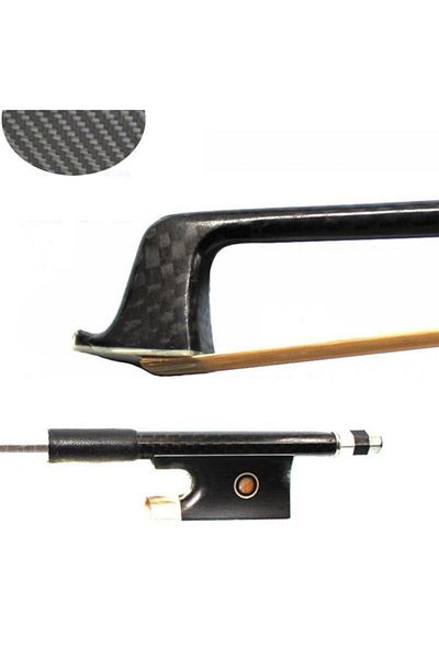 Solo 4/4 Model Carbon Fiber Full Violin Bow