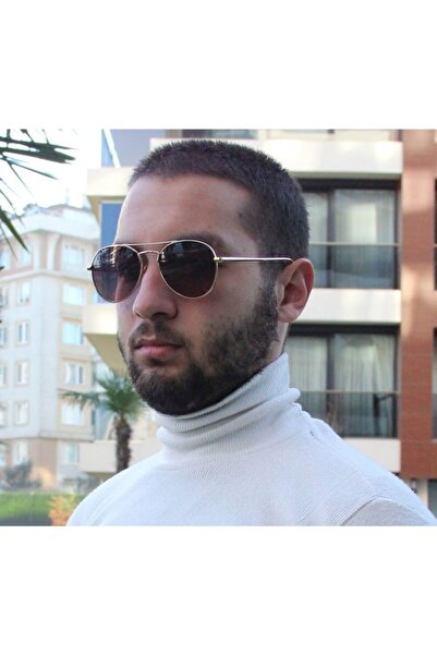 Infiniti Design Marka Id 396 C07 Damla Metal Çerçeve Mor Cam Unisex Güneş Gözlüğü