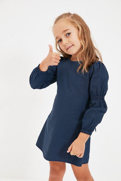 TRENDYOLKIDS Dress - Blue - Basic