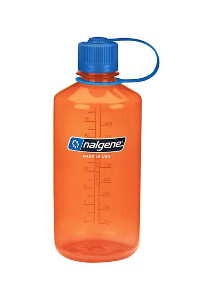 NALGENE 32oz Nm Orange /blue Cap Tritan Water Bottle