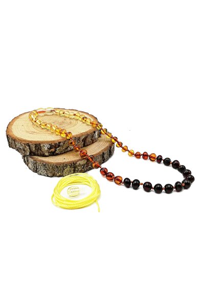 Modalyon Certified Amber Necklace with Spare Clip Gift Rainbow Baby Teeth Nec...