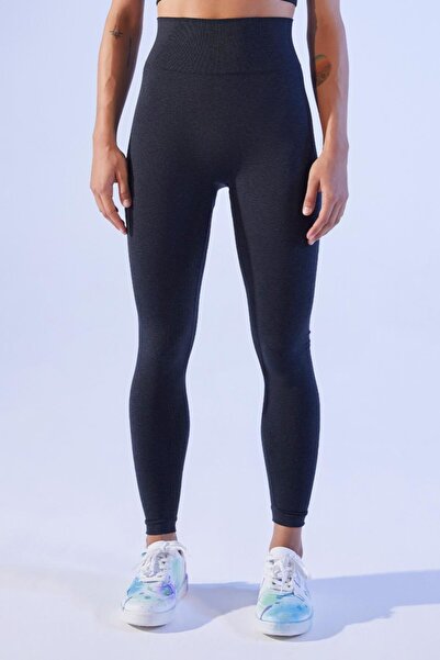 Woof Gym Seamless Sports Leggings - Shadow