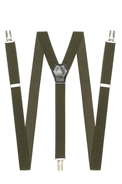 DWOY Каки цвят за възрастни размер тънък закачалка за панталони