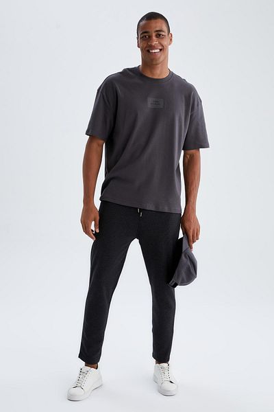 DeFacto Λεπτομερές αθλητικό παντελόνι Carrot Fit Lace Up