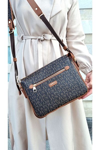Just Polo Brown Tan Women's Wallet - 1040 Model