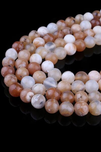 Dünya Doğal Taş Πέτρα Οπάλιο 8 Μm Σειρά - Dz4078