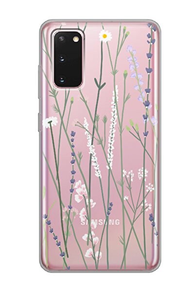 Spoyi Samsung Galaxy S20 Fe Pole Tasarımlı Süper Şeffaf Telefon Kılıfı