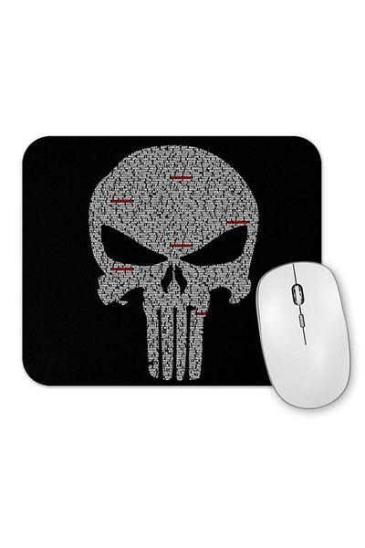 Baskı Dükkanı لوحة ماوس Punisher The Big Bad Punisher