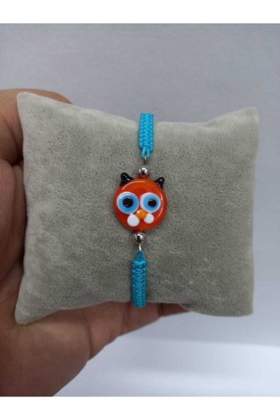 nazarboncuğu Macrame String Cat Bracelet