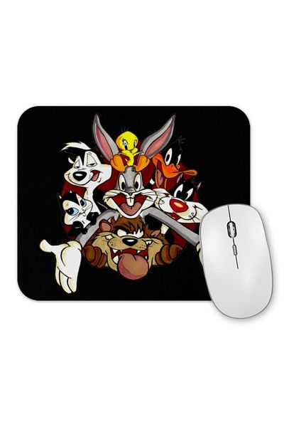 Baskı Dükkanı Подложка за мишка с анимационен герой Looney Tunes