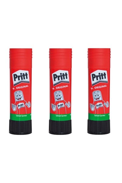 Pritt 3 Adet 22gr Stick Yapıştırıcı 3 Lü Paket Orta Boy
