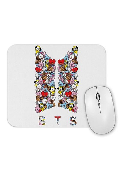 Baskı Dükkanı Bt21 Bts Mouse Pad