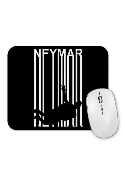 Baskı Dükkanı Подложка за мишка с тениска Neymar с Football Roots