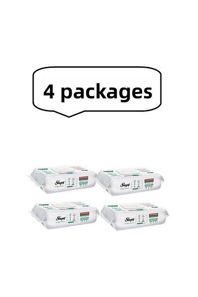 Sleepy Easy Clean Surface Cleaning Towel 100 Sheets (4 Pieces)