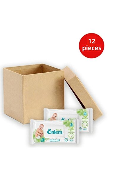 ÖNLEM منشفة مبللة بوتانيكا 90 قطعة *12