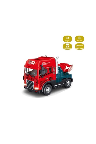 NW NessiWorld Nessiworld Klx600-345 1:24 Tractor with Friction Light and Music (Truck Head)