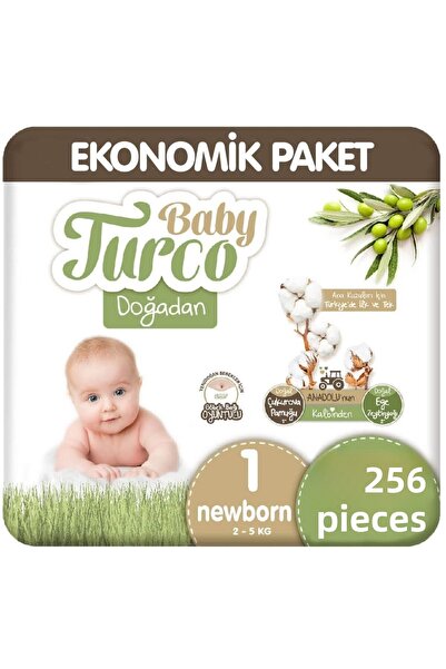 Baby Turco دوغادان مقاس 1 اقتصادي 64x4 256 قطعة