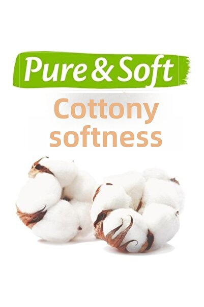 Molfix 3-6 Kg 124 Pure&soft Baby Mini Diapers