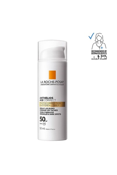 La Roche Posay - أنثيليوس كريم تصحيح علامات تقدم السن بعامل حماية من الشمس 50...
