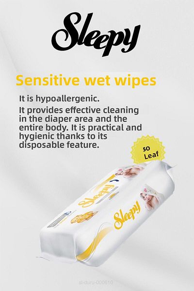 Sleepy Sensitive Wet Baby Wipes Buy 11 Pay 10 50's and Rosie Baby Cleaning Cotton