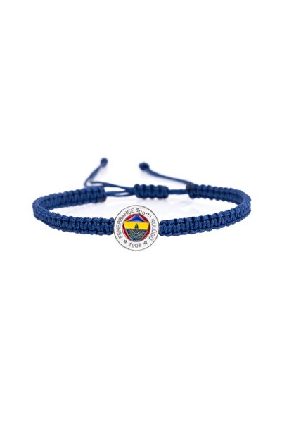Fenerbahçe Macrame Bracelet (DARK BLUE)