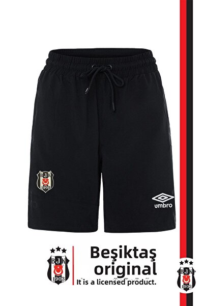 Beşiktaş Γνήσιο ελαστικό αθλητικό σορτς Umbro με άδεια χρήσης