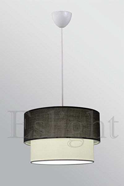 Eslight Pasta Tekl Sarkıt Avize Antrasit E251