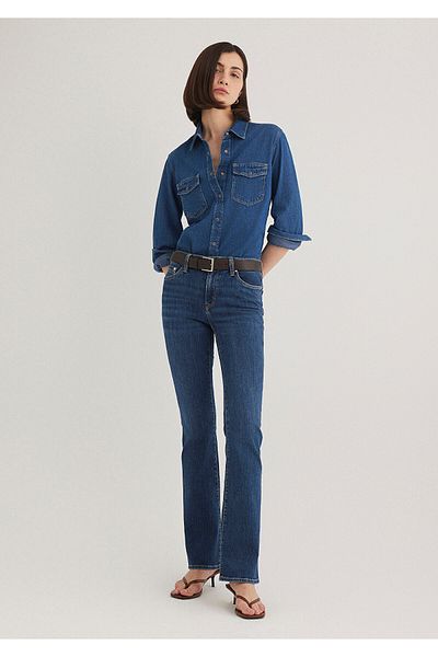 Mavi Molly Casual Vintage Dark Jean Hose 1013683047