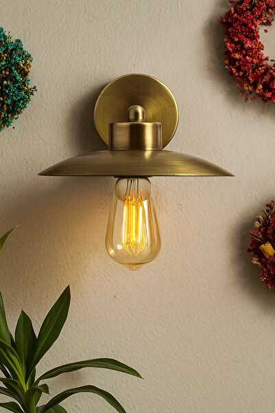 Tel Lighting Japon Aplik Eskitme Bronz