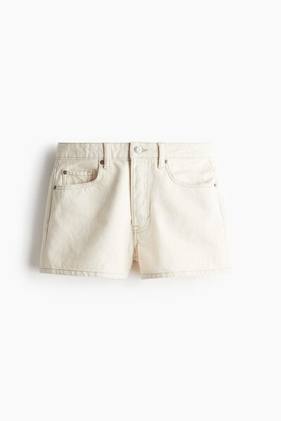 H&M Yüksek Belli Kot Şort