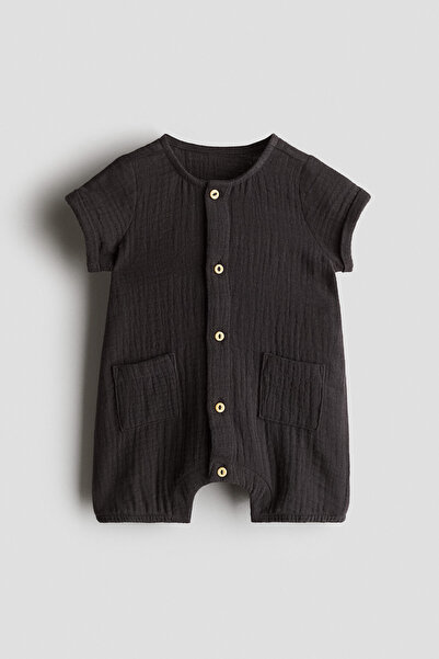 H&M Pamuklu Muslin Tulum