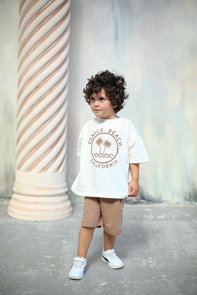 MiaBaby California Printed Couple Suit Set