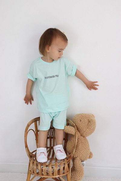 MiaBaby Jersey Summer Oversize Suit