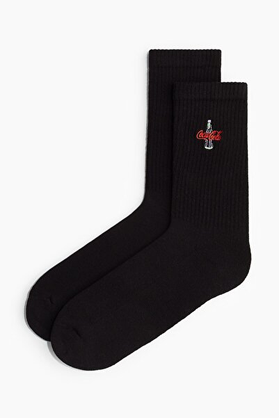 H&M Motif Detaylı Çorap