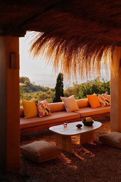 H&M Desenli Kırlent Kılıfı