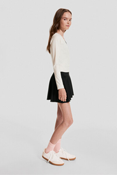 H&M Daire Kloş Tenis Eteği DryMove™